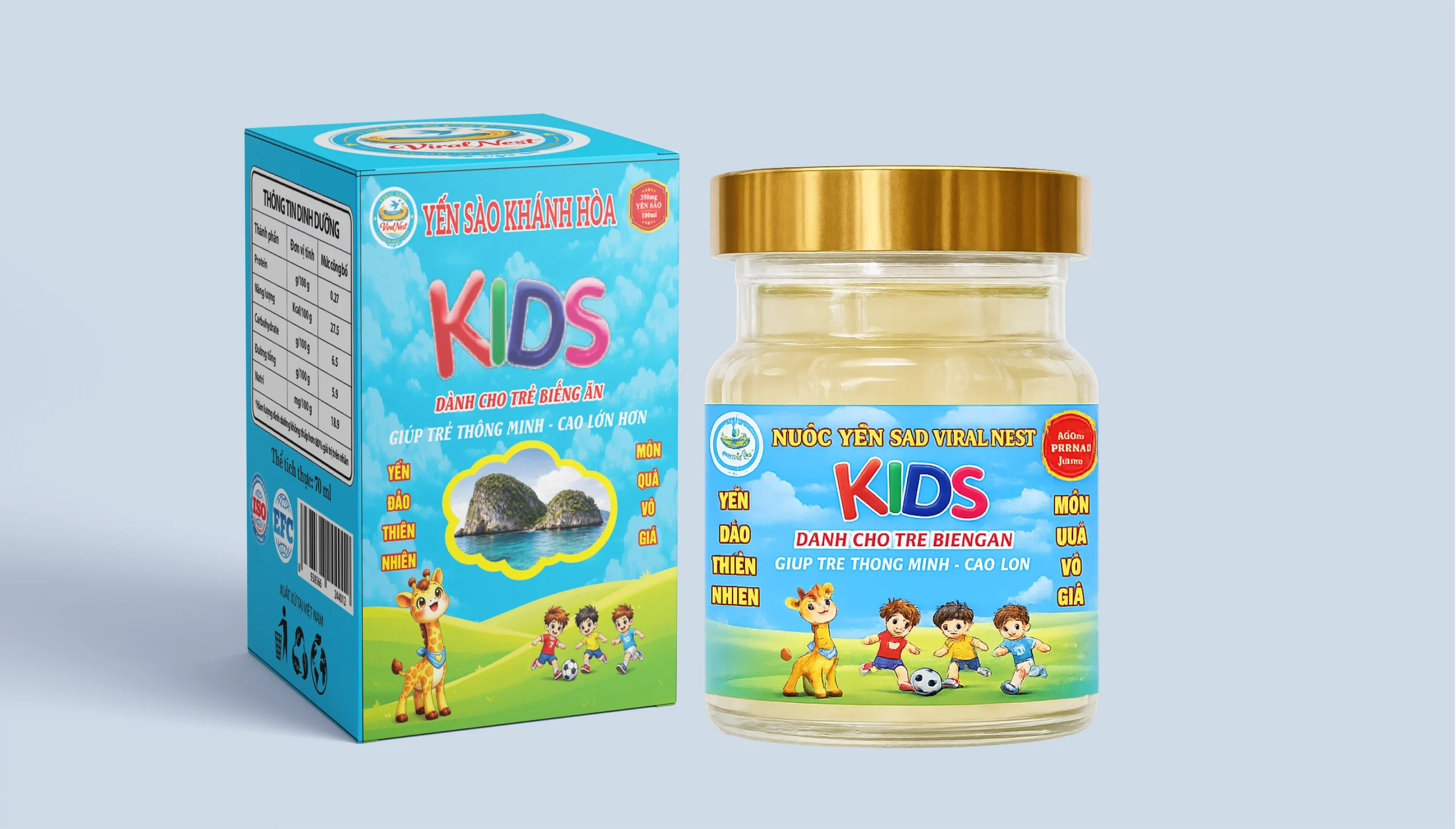 Nước yến sào Viral Nest Kids