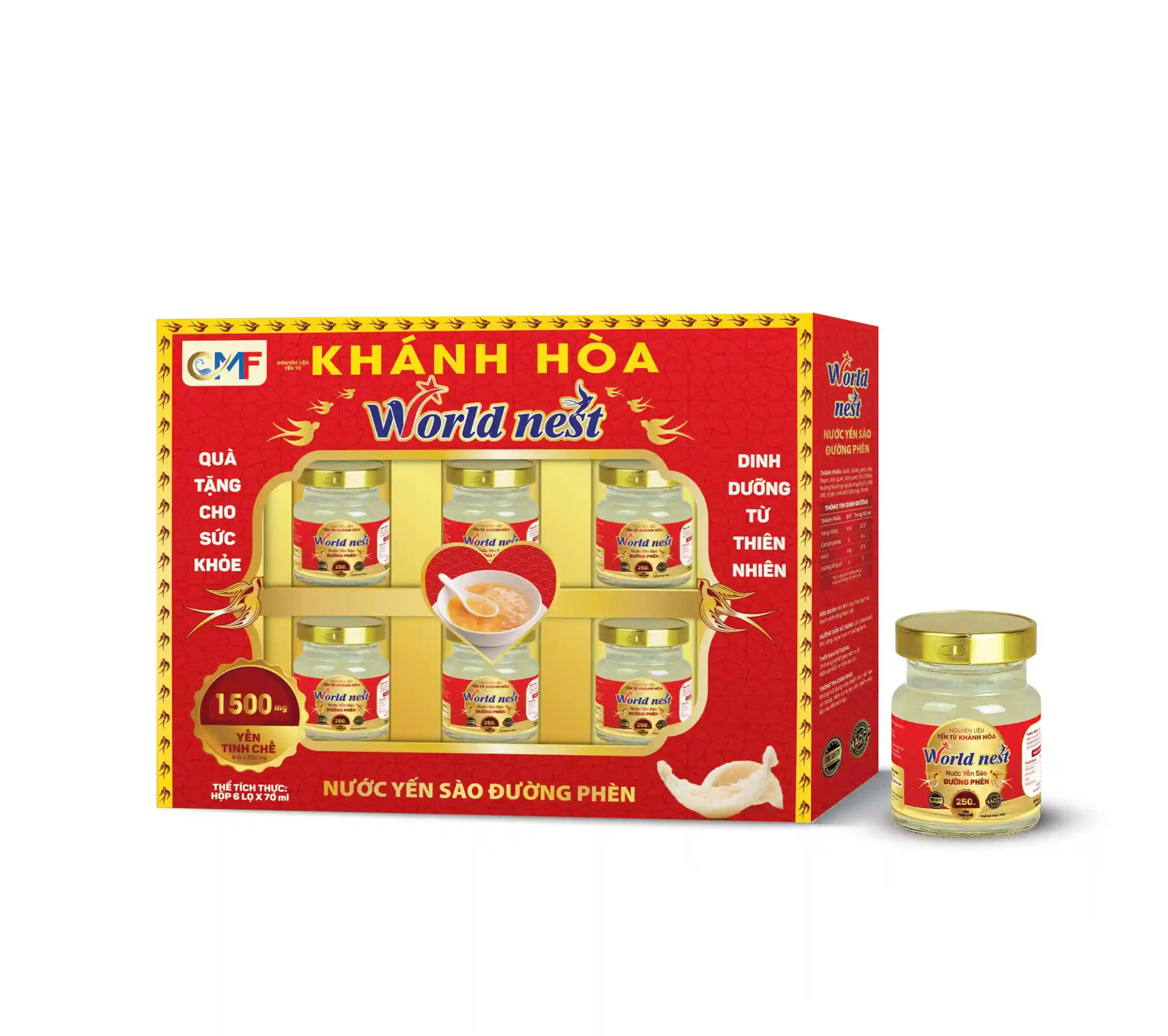 Nước yến sào World Nest đường phèn